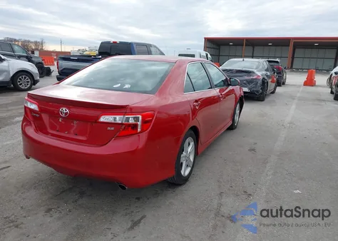 2012 Toyota Camry Se из США, поврежденный, VIN 4T1BF1FK1CU550791